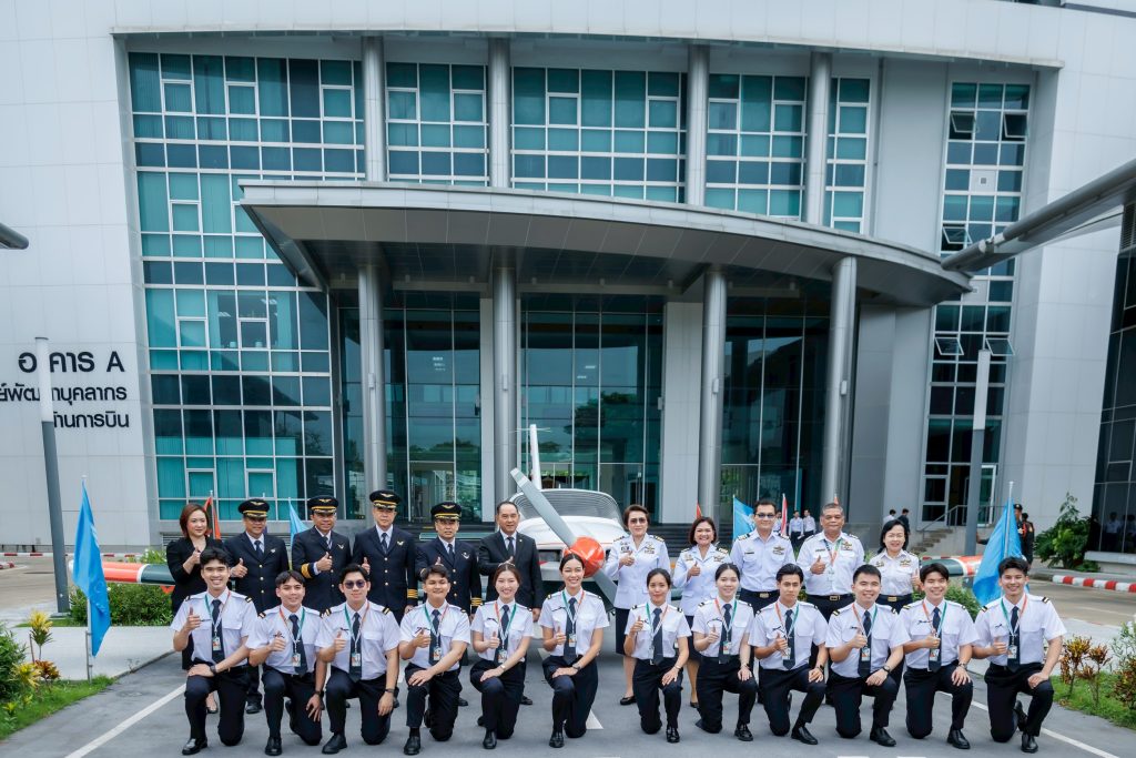 “สบพ. X การบินไทย” ปฐมนิเทศศิษย์การบิน พร้อมผลิตนักบิน รับแผนขยายฝูงบิน