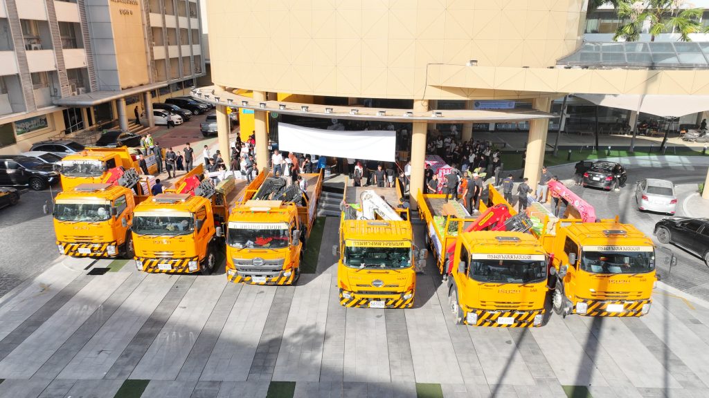 “ทางหลวงชนบท” ขนย้ายสิ่งของอุปโภคบริโภค ส่งมอบให้ผู้ที่ได้รับผลกระทบชายแดนไทย-กัมพูชา