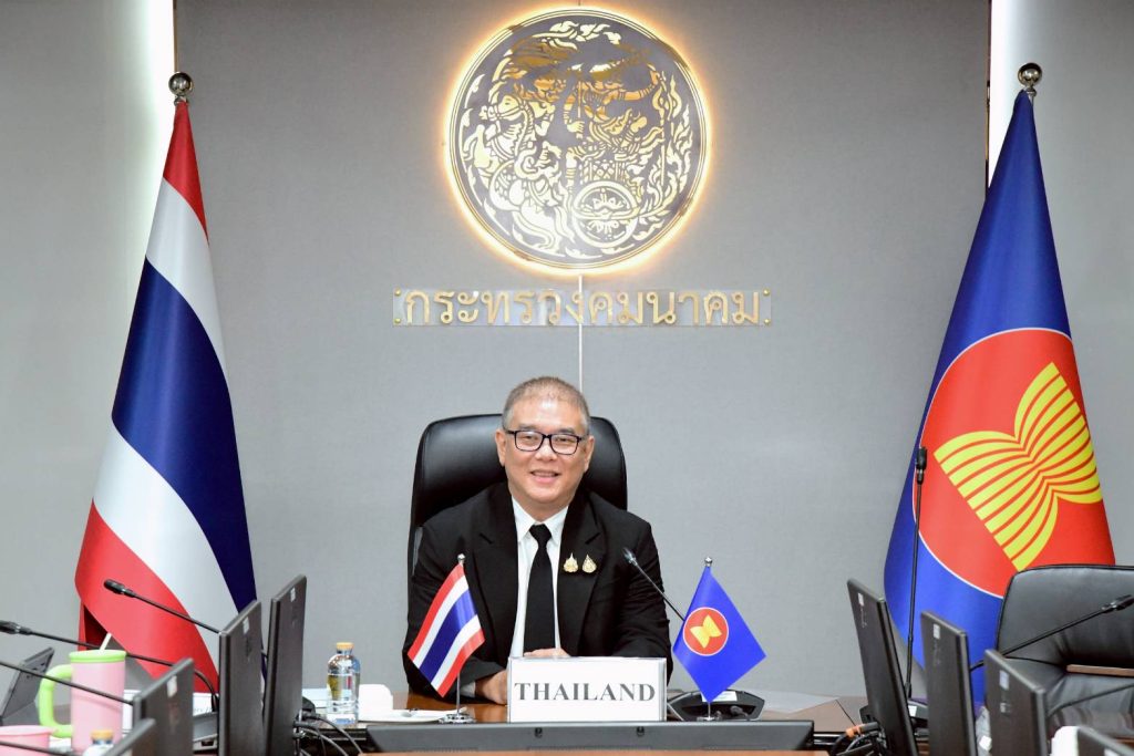 “คมนาคม” ร่วมประชุมเจ้าหน้าที่อาวุโสด้านการชนส่งของอาเซียน ครั้งที่ 61