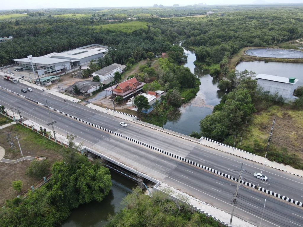 ขับง่ายกว่าเดิม!! ขยาย ทล.4 สายสามแยกปลาลัง – อ.เหนือคลอง เสริมแกร่งคมนาคมใต้