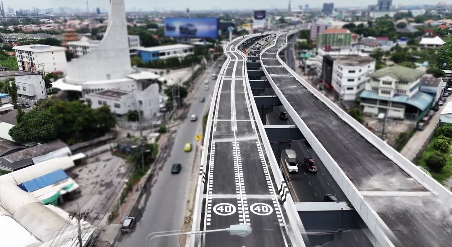 เปิดใช้แล้ว “สะพานข้ามคลองมหาสวัสดิ์” รองรับรถกว่าวันละ 1.2 แสนคน