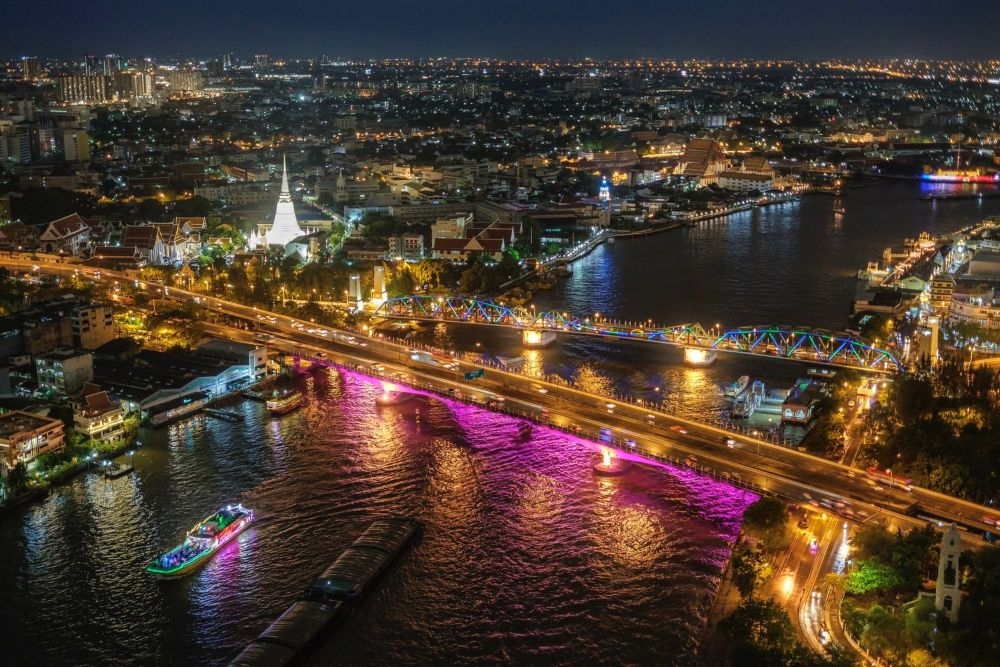 เปิดไฟประดับสะพานข้ามแม่น้ำเจ้าพระยา 12 แห่ง เนื่องในโอกาสวันเฉลิมพระชนมพรรษา “พระบาทสมเด็จพระวชิรเกล้าเจ้าอยู่หัว รัชกาลที่ 10”